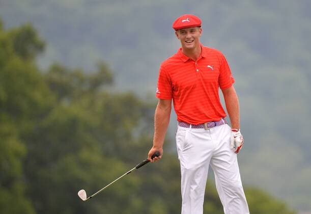 Bryson DeChambeau waits on the 17th fairway during the first round of the 2016 U.S. Open at Oakmont Country Club in Oakmont, Pennsylvania on June 15, 2016.  OAK20160616325 KEVINxDIETSCH