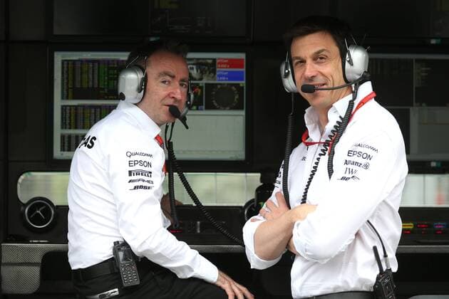 Paddy Lowe (GBR, Mercedes AMG Petronas Formula One Team), Toto Wolff (AUT, Mercedes AMG Petronas Formula One Team), xHOCHxZWEIx