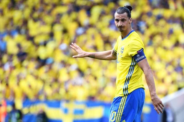 EURO 2016, Italien - Schweden Zlatan Ibrahimovic Sweden Toulouse 17-06-2016 Stade de Toulouse Football Euro2016 Italy - Sweden EM EURO Länderspiel Nationalteam Group Stage Group E Foto MassimoxInsabato Insidefoto massimoxinsabato