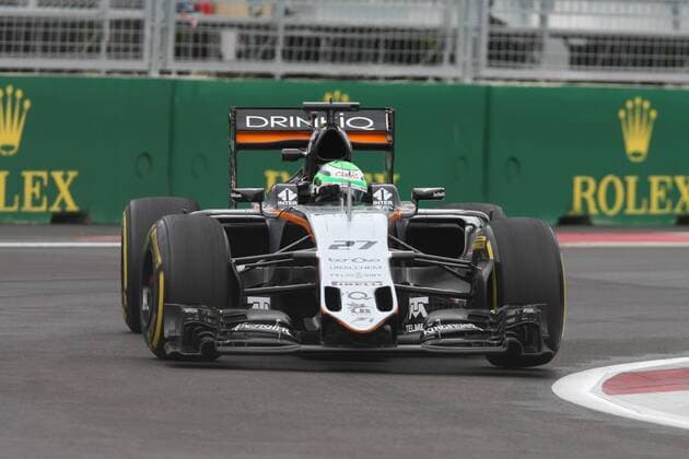 European Grand Prix, Baku 16 - 19 June 2016 Nico Hulkenberg (GER) Sahara Force India F1 VJM09 