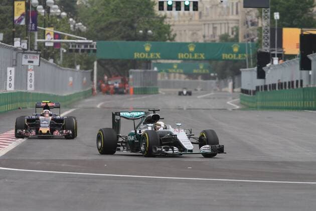 European Grand Prix, Baku 16 - 19 June 2016 Lewis Hamilton (GBR) Mercedes AMG F1 W07 Hybrid 