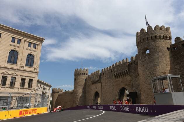 European Grand Prix, Baku 16 - 19 June 2016 Sebastian Vettel (GER) Ferrari SF16-H 