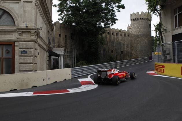 European Grand Prix, Baku 16 - 19 June 2016 Sebastian Vettel (GER) Ferrari SF16-H 
