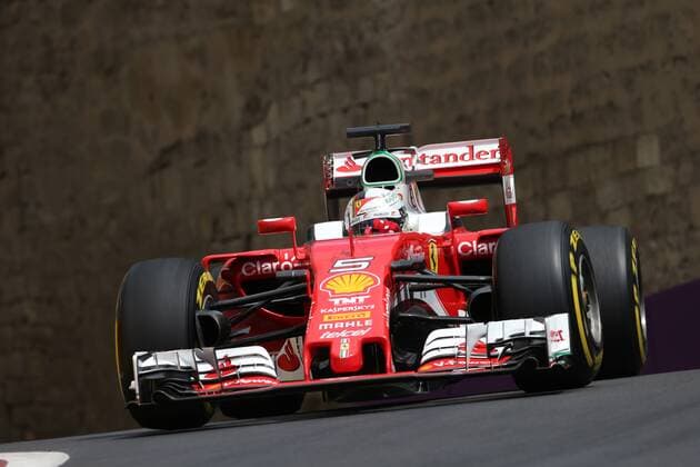 European Grand Prix, Baku 16 - 19 June 2016 Sebastian Vettel (GER) Ferrari SF16-H 