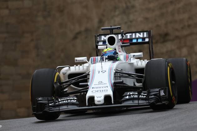 European Grand Prix, Baku 16 - 19 June 2016 Felipe Massa (BRA) Williams FW3 