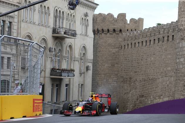 European Grand Prix, Baku 16 - 19 June 2016 Max Verstappen (NLD) Red Bull Racing RB12 