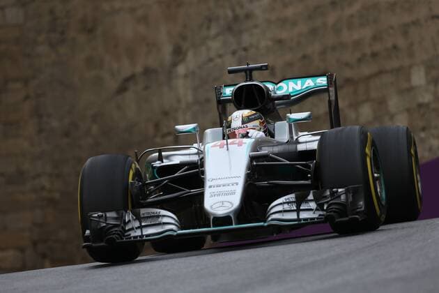European Grand Prix, Baku 16 - 19 June 2016 Lewis Hamilton (GBR) Mercedes AMG F1 W07 Hybrid 