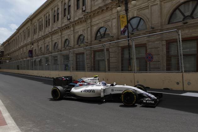 European Grand Prix, Baku 16 - 19 June 2016 Valtteri Bottas (FIN) Williams FW38 