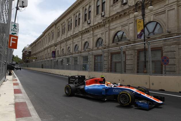 European Grand Prix, Baku 16 - 19 June 2016 Rio Haryanto (IDN) Manor Racing MRT05 