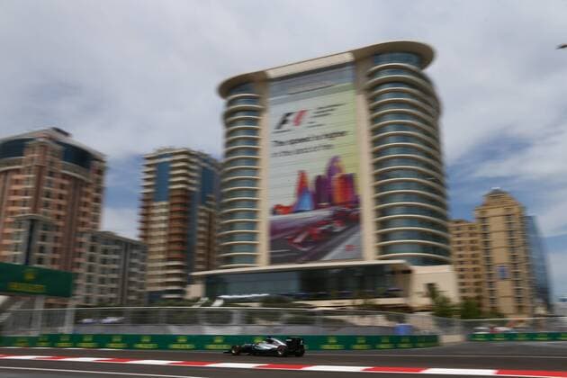 European Grand Prix, Baku 16 - 19 June 2016 Lewis Hamilton (GBR) Mercedes AMG F1 W07 Hybrid 