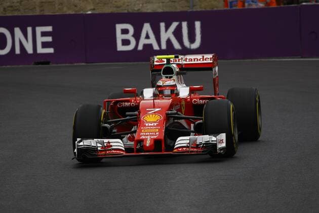 European Grand Prix, Baku 16 - 19 June 2016 Kimi Raikkonen (FIN) Ferrari SF16-H 