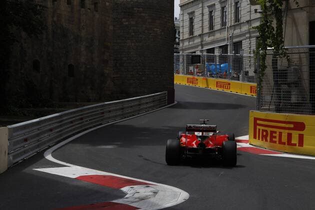 European Grand Prix, Baku 16 - 19 June 2016 Kimi Raikkonen (FIN) Ferrari SF16-H 