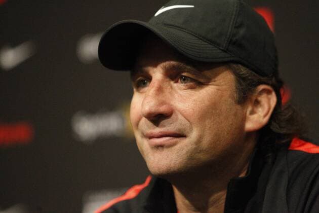 Chile head coach Juan Antonio Pizzi speaks during a press conference PK Pressekonferenz at the frame of Copa America Centenario at Levi s Stadium in Santa Clara, USA,17 June2016. Chile Press Conference !ACHTUNG: NUR REDAKTIONELLE NUTZUNG!  STA01 20160618-636018236583350487