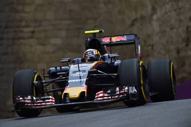 Carlos Sainz jun, Scuderia Toro Rosso, formula 1 GP, Europa in Baku Aserbaidschan 17.06.2016 Photo:mspb Jerry Andre Carlos Sainz jun, formula 1 GP, Aserbaidschan