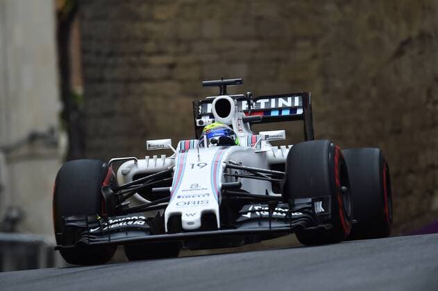 Felipe Massa, Williams F1 Team, formula 1 GP, Europa in Baku Aserbaidschan 17.06.2016 Photo:mspb Jerry Andre Felipe Massa, formula 1 GP,Aserbaidschan