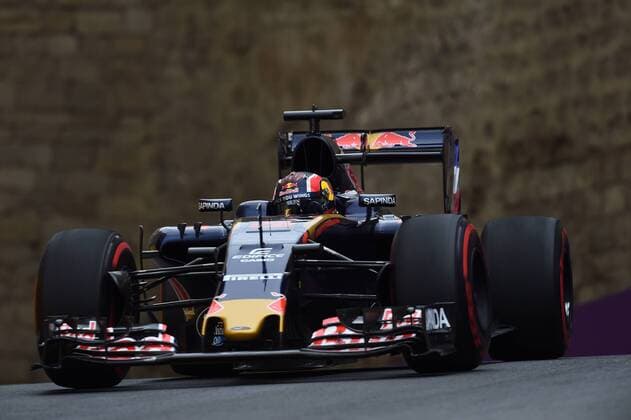 Daniil Kwjat; Scuderia Toro Rosso, formula 1 GP, Europa in Baku Aserbaidschan 17.06.2016 Photo:mspb Jerry Andre Daniil Kwjat; formula 1 GP, Aserbaidschan