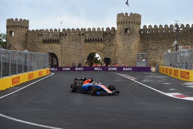 Pascal Wehrlein, Manor Team, formula 1 GP, Europa in Baku Aserbaidschan 17.06.2016 Photo:mspb Jerry Andre Pascal Wehrlein, formula 1 GP, Aserbaidschan