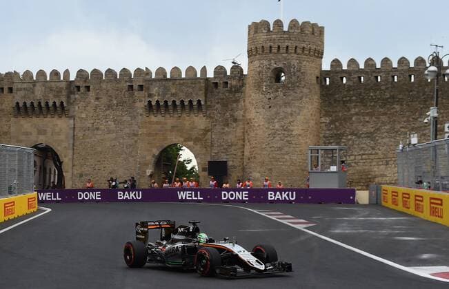 Niko Huelkenberg, Sahara Force India F1, Europa in Baku Aserbaidschan 17.06.2016 Photo:mspb Jerry Andre Niko Huelkenberg, formula 1 GP, Aserbaidschan