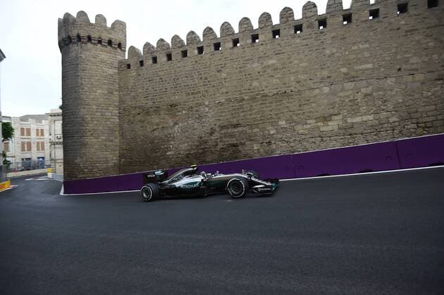 Nico Rosberg; Mercedes Grand Prix, formula 1 GP, Europa in Baku Aserbaidschan 17.06.2016 Photo:mspb Jerry Andre Nico Rosberg; formula 1 GP, Aserbaidschan