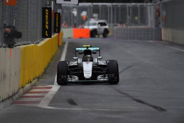 Nico Rosberg; Mercedes Grand Prix, formula 1 GP, Europa in Baku Aserbaidschan 17.06.2016 Photo:mspb Jerry Andre Nico Rosberg; formula 1 GP, Aserbaidschan