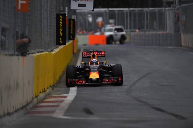 Daniel Ricciardo, Red Bull Racing, formula 1 GP, Europa in Baku Aserbaidschan 17.06.2016 Photo:mspb Jerry Andre Daniel Ricciardo, formula 1 GP, Aserbaidschan