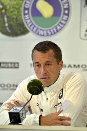 17-06-2015 pmk MY124862 Tennis Herren Gerry-Weber-Open 2016 Halle Westf Pressekonferenz Philipp KOHLSCHREIBER -GER-