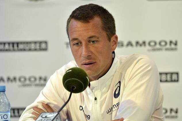 17-06-2015 pmk MY124861 Tennis Herren Gerry-Weber-Open 2016 Halle Westf Pressekonferenz Philipp KOHLSCHREIBER -GER-