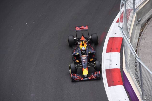 Daniel Ricciardo, Red Bull Racing, formula 1 GP, Europa in Baku Aserbaidschan 18.06.2016 Photo:mspb Jerry Andre Daniel Ricciardo, formula 1 GP, Aserbaidschan