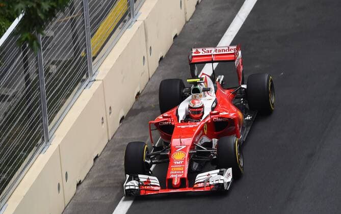 Kimi Raiikkoenen, Scuderia Ferrari, formula 1 GP, Europa in Baku Aserbaidschan 18.06.2016 Photo:mspb Jerry Andre Kimi Raikkoenen, formula 1 GP, Aserbaidschan