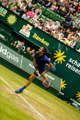 GER, ATP Tennis Herren Gerry Weber Open, Halbfinale 18.06.2016, ATP, Gerry Weber Stadion, Halle in Westfalen, GER, Gerry Weber Open, Halbfinale, im Bild Roger Federer nordphotox xRauch