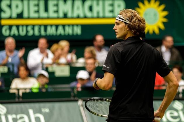GER, ATP Tennis Herren Gerry Weber Open, Halbfinale 18.06.2016, ATP, Gerry Weber Stadion, Halle in Westfalen, GER, Gerry Weber Open, Halbfinale, im Bild Alexander Zverev nordphotox xRauch