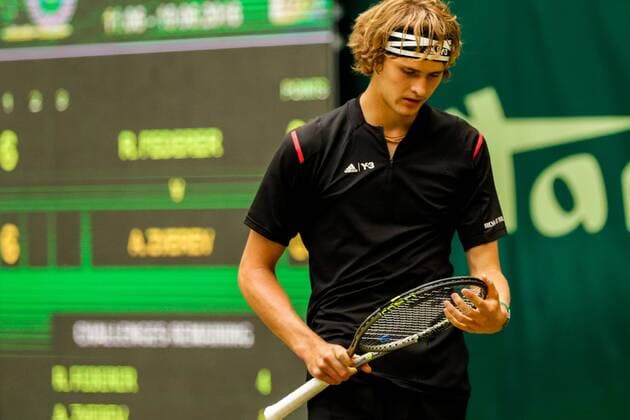 GER, ATP Tennis Herren Gerry Weber Open, Halbfinale 18.06.2016, ATP, Gerry Weber Stadion, Halle in Westfalen, GER, Gerry Weber Open, Halbfinale, im Bild Alexander Zverev nordphotox xRauch