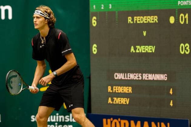 GER, ATP Tennis Herren Gerry Weber Open, Halbfinale 18.06.2016, ATP, Gerry Weber Stadion, Halle in Westfalen, GER, Gerry Weber Open, Halbfinale, im Bild Alexander Zverev nordphotox xRauch