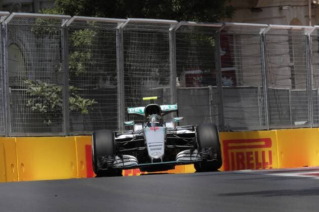 European Grand Prix, Baku 16 - 19 June 2016 Nico Rosberg (GER) Mercedes AMG F1 W07 Hybrid 