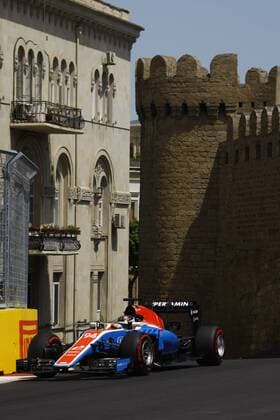 European Grand Prix, Baku 16 - 19 June 2016 Pascal Wehrlein (GER) Manor Racing MRT05 