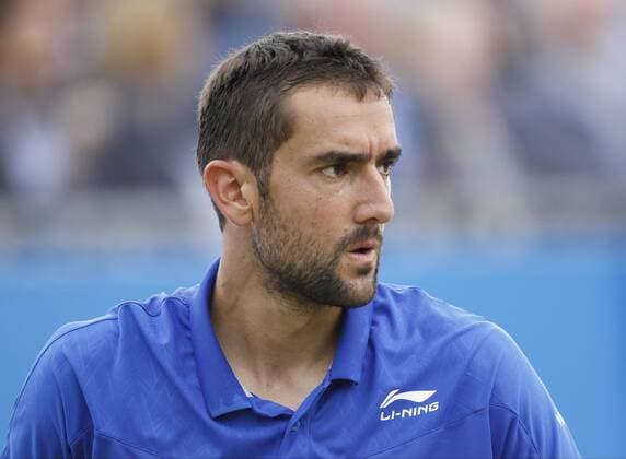 18.06.2016. Queens Club, London, England. Aegon Queens Tennis Championships Day Six. Marin Cilic (CRO) in his semi final match against reigning champion Andy Murray (GBR). Murray won in three sets 6-3, 4-6, 6-3, to go through to the final. xAlanxMartinx  ActionPlus11751178
