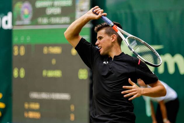 GER, ATP Tennis Herren Gerry Weber Open, Halbfinale 18.06.2016, ATP, Gerry Weber Stadion, Halle in Westfalen, GER, Gerry Weber Open, Halbfinale, im Bild Dominic Thiem nordphotox xRauch