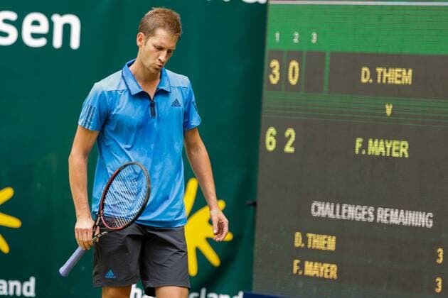GER, ATP Tennis Herren Gerry Weber Open, Halbfinale 18.06.2016, ATP, Gerry Weber Stadion, Halle in Westfalen, GER, Gerry Weber Open, Halbfinale, im Bild Florian Mayer nordphotox xRauch