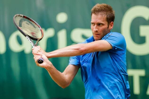 GER, ATP Tennis Herren Gerry Weber Open, Halbfinale 18.06.2016, ATP, Gerry Weber Stadion, Halle in Westfalen, GER, Gerry Weber Open, Halbfinale, im Bild Florian Mayer nordphotox xRauch