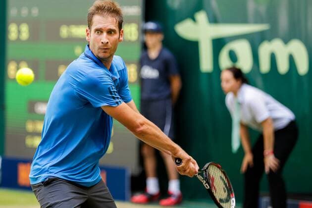 GER, ATP Tennis Herren Gerry Weber Open, Halbfinale 18.06.2016, ATP, Gerry Weber Stadion, Halle in Westfalen, GER, Gerry Weber Open, Halbfinale, im Bild Florian Mayer nordphotox xRauch
