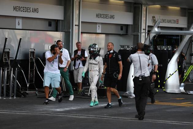 European Grand Prix, Baku 16 - 19 June 2016 Lewis Hamilton (GBR) Mercedes AMG F1 W07 Hybrid 