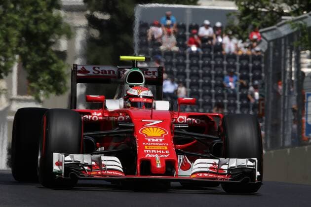 European Grand Prix, Baku 16 - 19 June 2016 Qualifying Kimi Raikkonen (FIN) Ferrari SF16-H 