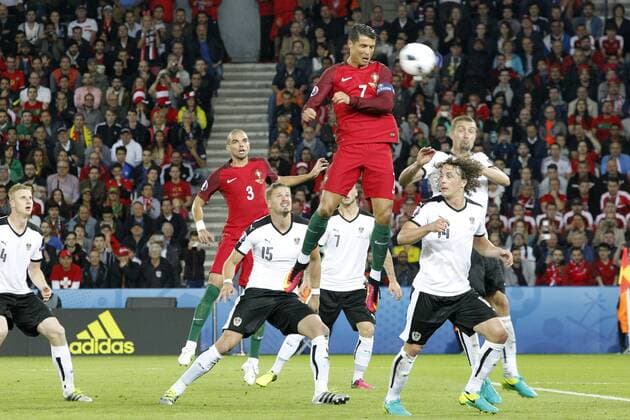 Cristiano Ronaldo (Por) - Fußball, Nationalteam Portugal vs Österreich - UEFA EURO EM Europameisterschaft Fussball 2016 - Paris - 18 06 2016 MichaelBaucher 