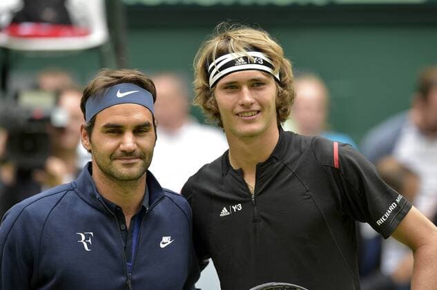 18-06-2015 pmk MY125160 Tennis Herren Gerry-Weber-Open 2016 Halle Westf Roger FEDERER -SUI- Alexander ZVEREV -GER-