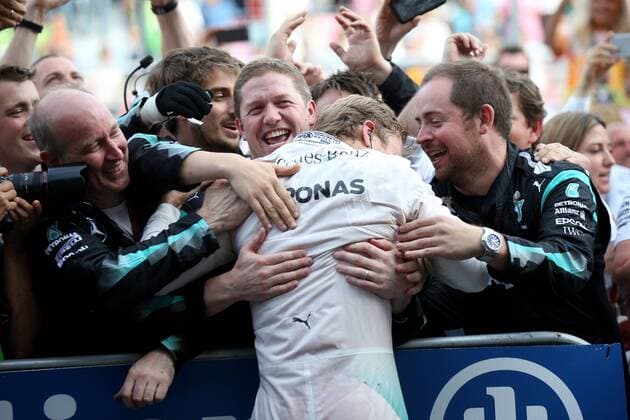 6 Nico Rosberg (GER, Mercedes AMG Petronas Formula One Team), xHOCHxZWEIx
