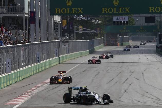 Formel 1, Rosberg gewinnt GP Baku 6 Nico Rosberg (GER, Mercedes AMG Petronas Formula One Team), xHOCHxZWEIx