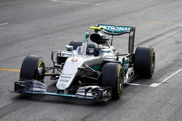 Formel 1, Rosberg gewinnt GP Baku 6 Nico Rosberg (GER, Mercedes AMG Petronas Formula One Team), xHOCHxZWEIx