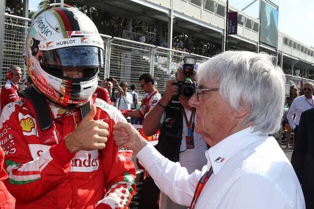 Formel 1, GP Baku European Grand Prix, Baku 16 - 19 June 2016 Grid: Sebastian Vettel (GER) Ferrari SF16-H 