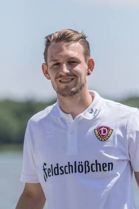 Abwehrspieler Marc Wachs (Neuzugang vom 1. FSV Mainz 05 II). Trainingslager SG Dynamo Dresden in Neuruppin