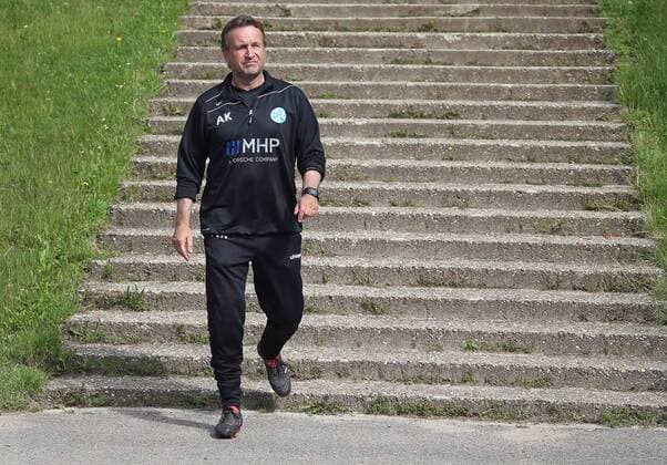 Fußball, Trainerhistorie, Stuttgarter Kickers 22.06.2016 Stuttgart Fußball Regionalliga Südwest Saison 2016 2017 SV Stuttgarter Kickers: Trainingsauftakt, Chef-Trainer Alfred Kaminski